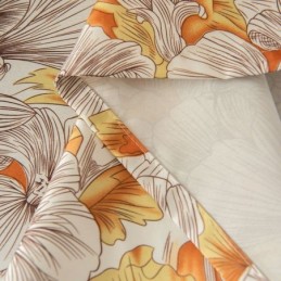 Semi-Verduisteringsgordijn Op Maat Gemaakt Gordijn Amerikaanse Stijl Plantenprint