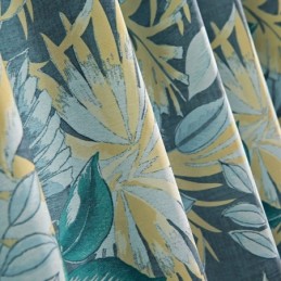 Amerikaanse Stijl Gordijn Op Maat Gemaakt Gordijn Met Plantenprint