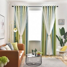 Verduisteringsgordijn Op Maat Gemaakt Gordijn Hollow Star Met Transparante Slaapkamer