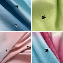 Verduisteringsgordijn Op Maat Gemaakt Gordijn Hollow Star Met Transparante Slaapkamer