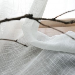 Wit Doorschijnend Gordijn Op Maat Gemaakt Gordijn Effen Kleur Bijpassende Voile Woonkamer Slaapkamer