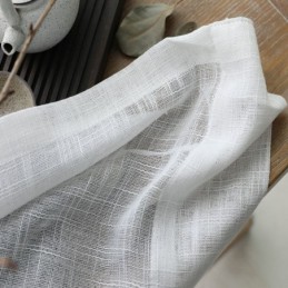 Wit Doorschijnend Gordijn Op Maat Gemaakt Gordijn Effen Kleur Bijpassende Voile Woonkamer Slaapkamer