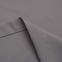 Modern Grijs Verduisteringsgordijn Op Maat Gemaakt Gordijn Effen Zijde Imitatie Woonkamer Slaapkamer Stof