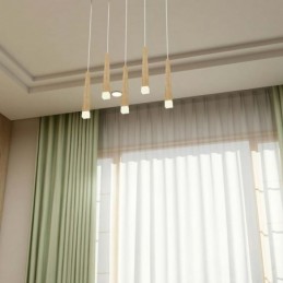 Effen Lichtgroen Gordijn Op Maat Gemaakt Gordijn Moderne Zijden Imitatie Woonkamer Slaapkamer Verduisterende Stof