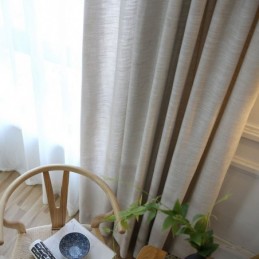 Modern Gordijn Op Maat Gemaakt Gordijn Milieuvriendelijk Katoen En Linnen Woonkamer Effen Kleur