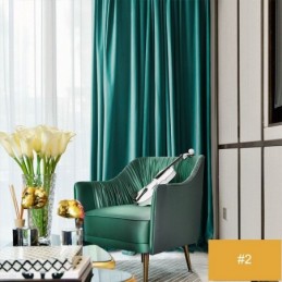 Halfverduisterende Nederlandse Fluwelen Gordijnen Op Maat In Japanse Stijl