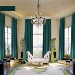 Groot Raam Fluwelen Gordijn...