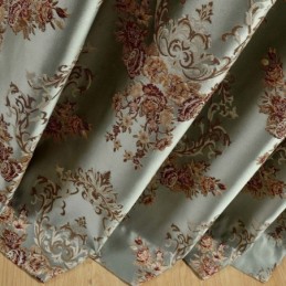 Klassiek Max Verduisteringsgordijn Op Maat Gemaakt Gordijn Emboss Simulatie Jacquard Slaapkamer