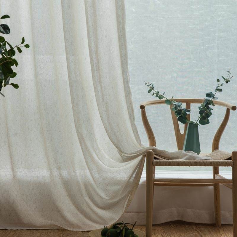 Japanse Klassieke Transparante Gordijnen Op Maat Gemaakt Gordijn Solide Techniek