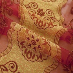 Minimalistisch Klassiek Voile Gordijn Op Maat Gemaakt Gordijn Europees Jacquard Woonkamerraam