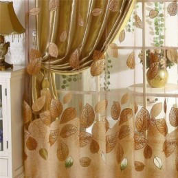 Moderne Transparante Gordijnen Op Maat Gemaakt Gordijn Minimalistische Jacquard Woonkamer