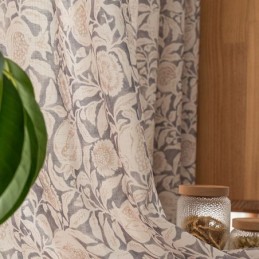 Amerikaans Bedrukt Gordijn Op Maat Gemaakt Gordijn Granaatappelbloem Polyester