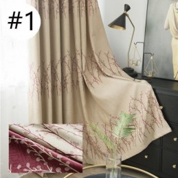 Gordijn Op Maat Gemaakt Gordijn Amerikaanse Plantenjacquard