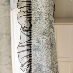 Katoenen En Linnen Gordijnen Met Amerikaanse Plantenprint