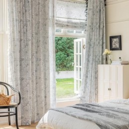 Katoenen En Linnen Gordijnen Met Amerikaanse Plantenprint