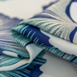 Gordijn Op Maat Gemaakt Gordijn Nordic Stijl Blad Bedrukt