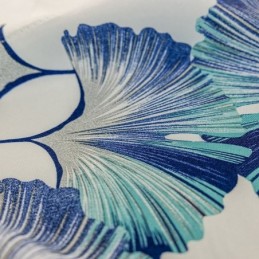 Gordijn Op Maat Gemaakt Gordijn Nordic Stijl Blad Bedrukt