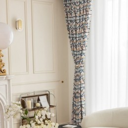 Verduisteringsgordijnen Geometrisch Bedrukt Nordic Snow Neil