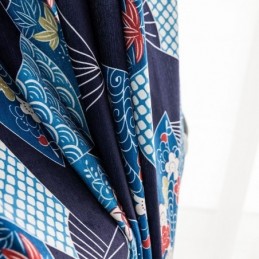 Chenille Gordijnen Nordic Fan Sub Bedrukt Verduisterend