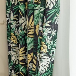 Chenille Verduisteringsgordijnen Europese Stijl Met Plantenprint