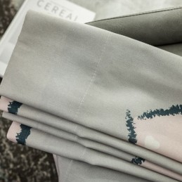 Katoenen Gordijn Op Maat Gemaakt Gordijn Hartvormig Bedrukt Nordic