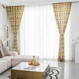 Bedrukt Gordijn Op Maat Gemaakt Gordijn Nordic Stijl Katoen