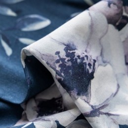 Gordijn Met Bloemenprint, Op Maat Gemaakt, Nordic Stijl, Katoen