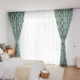 Blad Bedrukt Gordijn Op Maat Gemaakt Gordijn Nordic Stijl Katoen