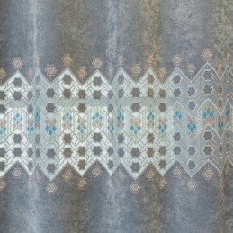 Verduisteringsgordijn Op Maat Gemaakt Gordijn Met Geometrische Borduursels In Scandinavische Stijl Voor Woonkamer En Slaapkamer