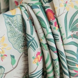 Katoenen Gordijn Op Maat Gemaakt Gordijn Amerikaanse Stijl Plantenprint