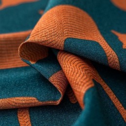 Katoenen Gordijn Op Maat Gemaakt Gordijn Kitten Bedrukt Nordic Stijl