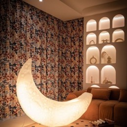 Nordic Stijl Katoenen Gordijn Op Maat Gemaakt Gordijn Blad Bedrukt