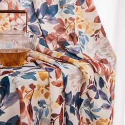 Nordic Stijl Katoenen Gordijn Op Maat Gemaakt Gordijn Blad Bedrukt