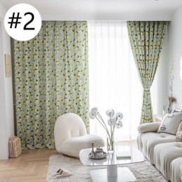 Katoenen Gordijn Op Maat Gordijn Fruit Bedrukt Nordic