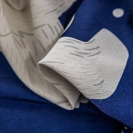 Katoenen Gordijn Op Maat Gemaakt Gordijn Kinderstijl Ijsbeer Bedrukt