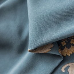 Katoenen Gordijn Op Maat Gemaakt Gordijn Europees Bloemenprint Stijl