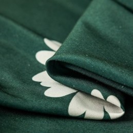 Katoenen Gordijn Op Maat Gemaakt Gordijn Met Bloemenprint In Scandinavische Stijl