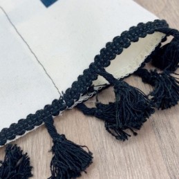 Nordic Stijl Linnen Gordijnen Geometrisch Bedrukt Voor Woonkamer Slaapkamer