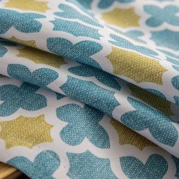 Gordijn Op Maat Gordijn Geometrisch Bedrukt Scandinavisch