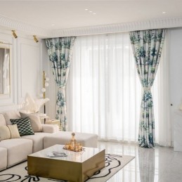 Gordijnen Bos Bedrukt Amerikaanse Stijl