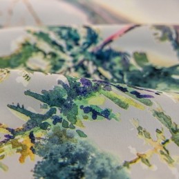 Gordijnen Bos Bedrukt Amerikaanse Stijl