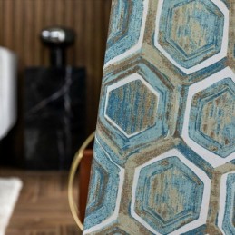 Nordic Verduisteringsgordijnen Met Geometrische Print Voor Woonkamer En Slaapkamer