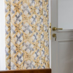 Katoenen Gordijn Op Maat Gemaakt Gordijn Bedrukte Scandinavische Stijl