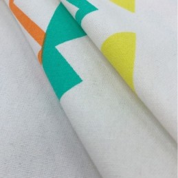 Linnen Gordijnen In Geometrische Print In Scandinavische Stijl Voor Woonkamer En Slaapkamer