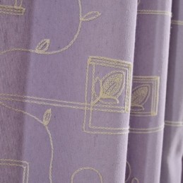 Verduisteringsgordijn Van Katoen, Op Maat Gemaakt, Gordijn In Scandinavische Stijl, Geborduurd Voor Woonkamer/Slaapkamer