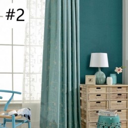 Verduisteringsgordijn Van Katoen, Op Maat Gemaakt, Gordijn In Scandinavische Stijl, Geborduurd Voor Woonkamer/Slaapkamer