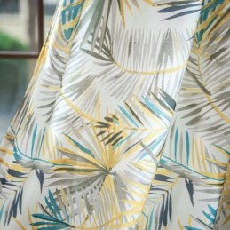 Katoenen Gordijnen Amerikaans Kleurrijk Bananenblad