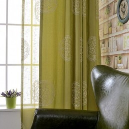 Gordijn Van Katoen, Op Maat Gemaakt, Nordic Verduisterend, Voor Woonkamer En Slaapkamer