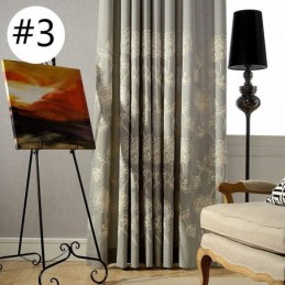 Verduisteringsgordijn Van Katoen En Linnen, Op Maat Gemaakt, Met Geborduurde Scandinavische Bloemen Voor Woonkamer En Slaapkamer