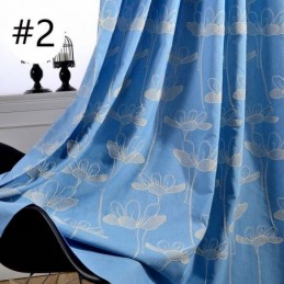 Nordic Verduisteringsgordijn Op Maat Gemaakt Gordijn Plant Geborduurd Voor Woonkamer Slaapkamer